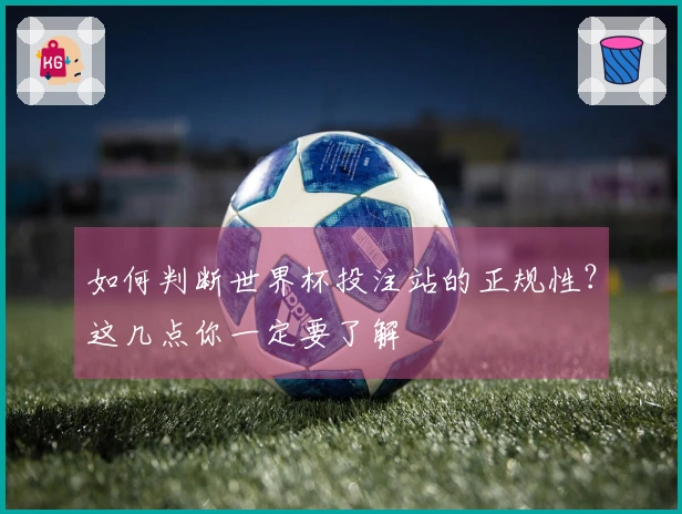 如何判断世界杯投注站的正规性?这几点你一定要了解